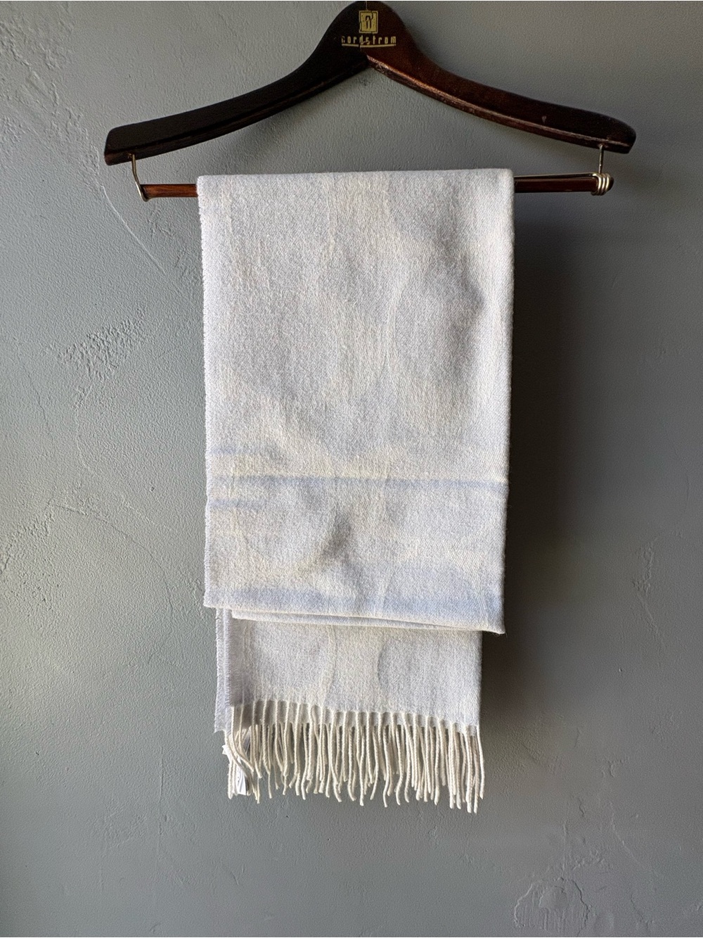 NWT Coach F77673 Signature C Muffler Wool Silk Cashmere Scarf